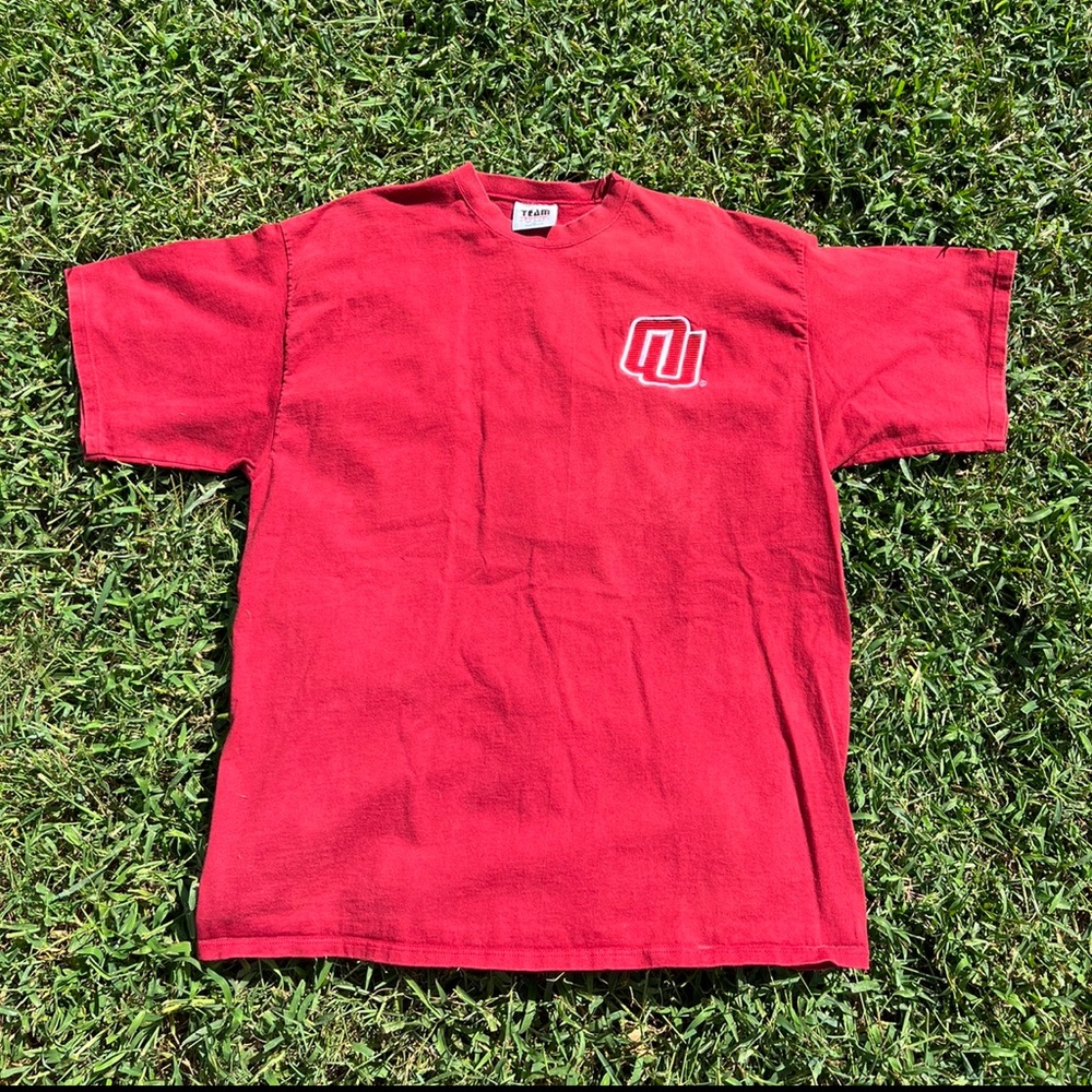 Vintage Team Edition Apparel Red Oklahoma Sooners T-Shirt size XL